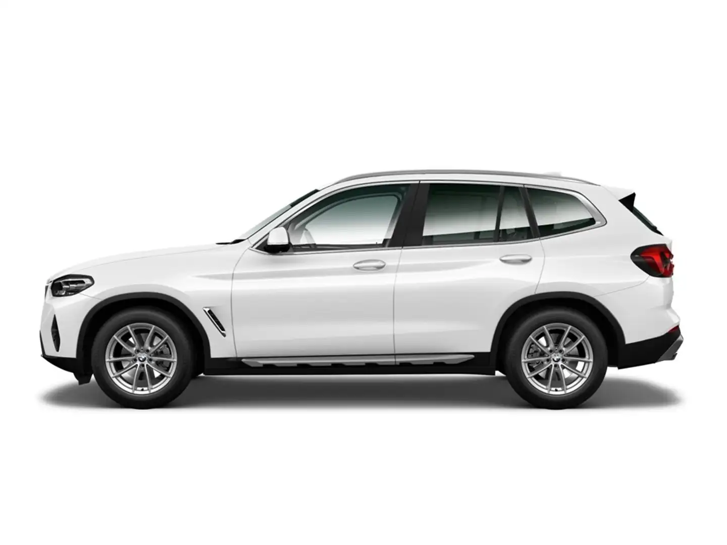 BMW X3 xDrive 20d A Navi LED SHZ ParkAss  3-Z-Klimaautom. Weiß - 2