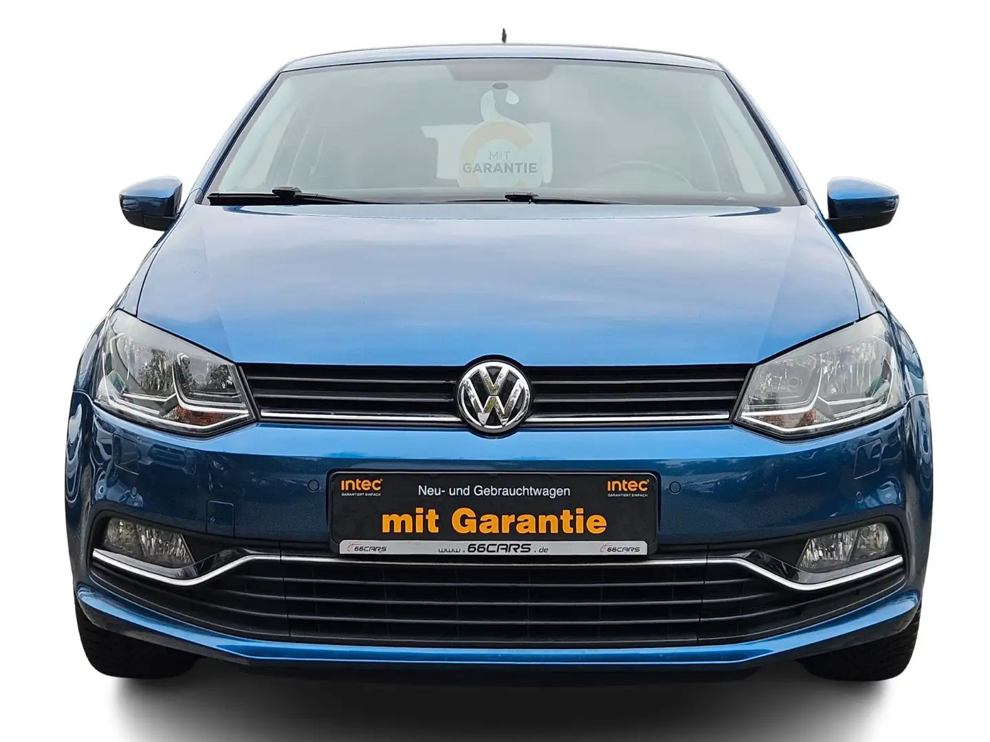 Volkswagen Polo V Highline*PDC*SHZ*KLIMA*WINTERPAKET*2.HAND Bleu - 2