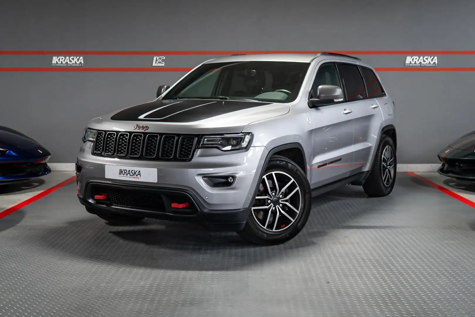 Jeep Grand Cherokee 3.0 CRD Trailhawk ALPINE KEYLESS Plateado - 1