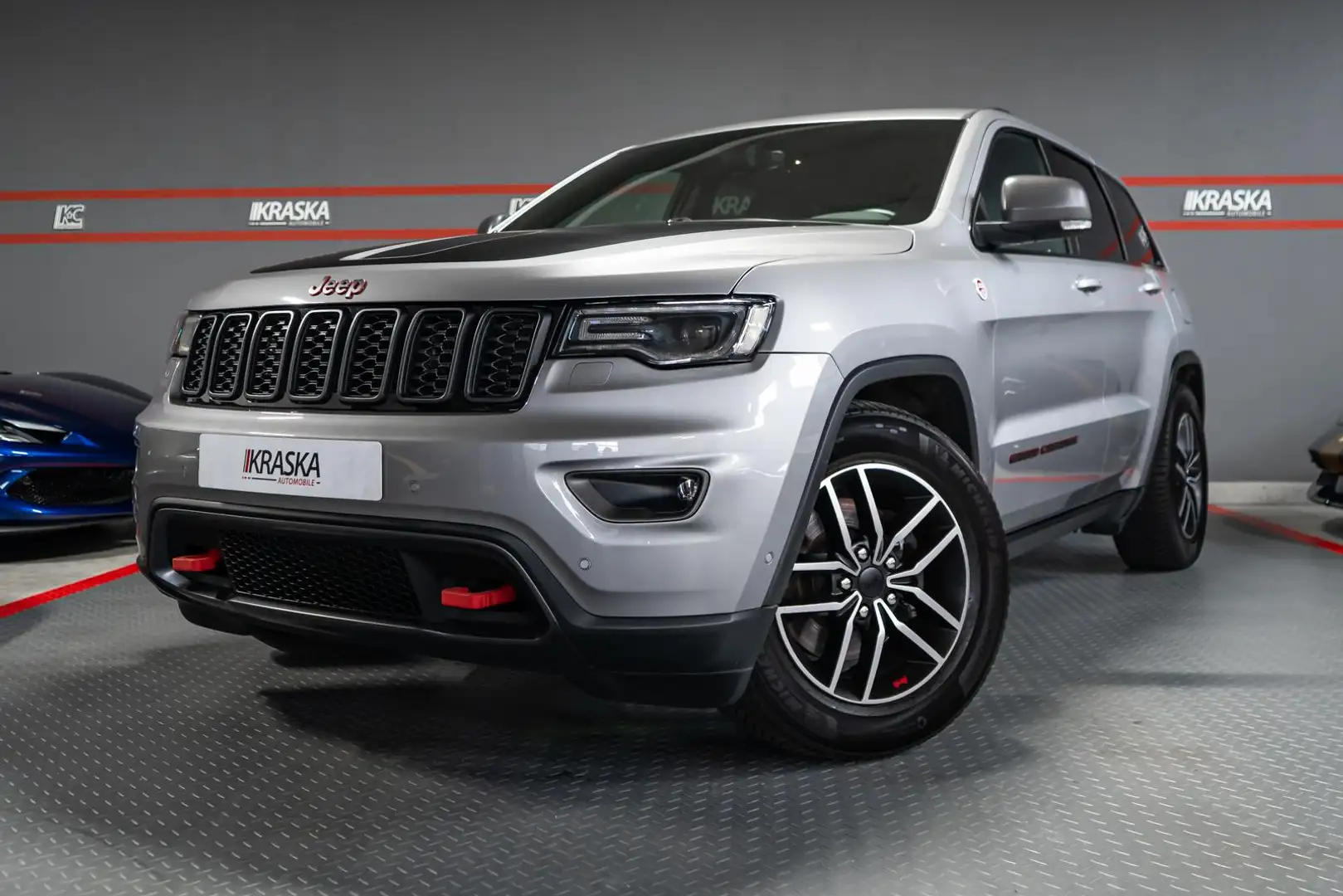 Jeep Grand Cherokee 3.0 CRD Trailhawk ALPINE KEYLESS Plateado - 2
