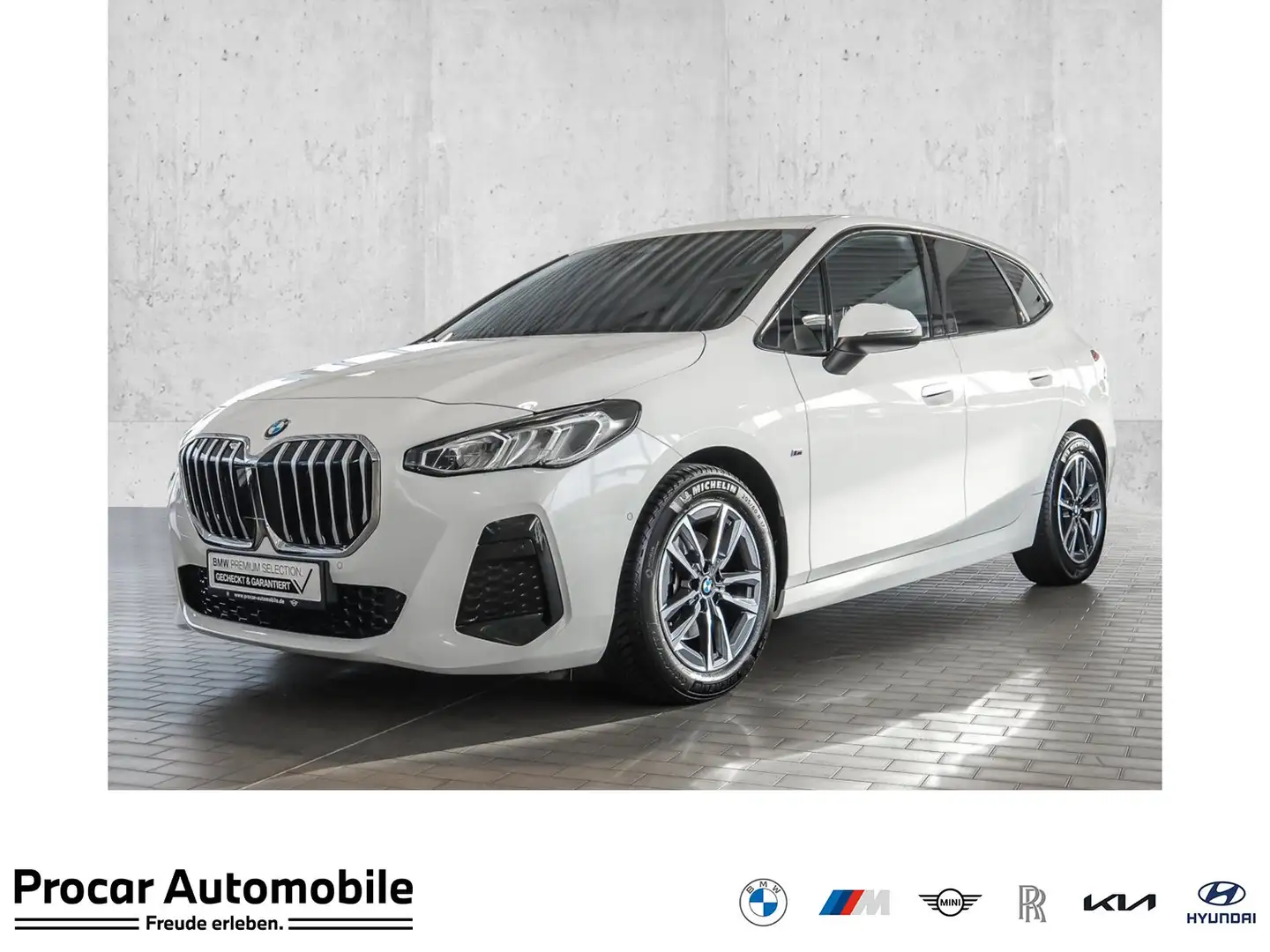 BMW 218 i Active Tourer M-Sportpaket Massage Sitzheiz. Weiß - 1