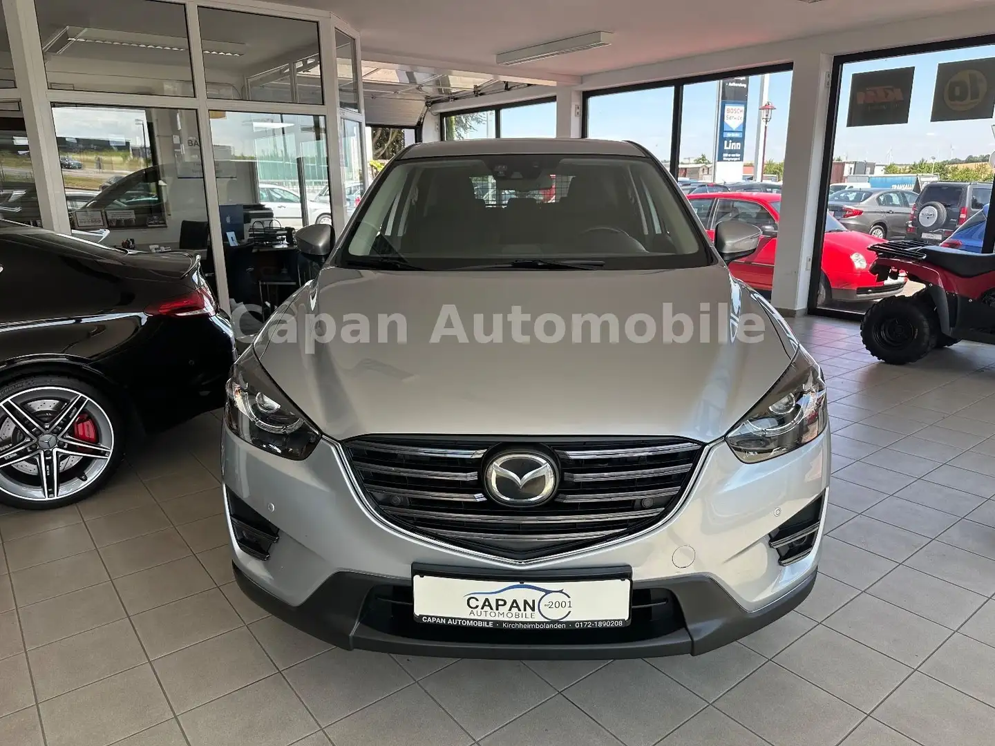 Mazda CX-5 Sports-Line AWD Automatik/1.Hand/Scheckheft Silber - 2