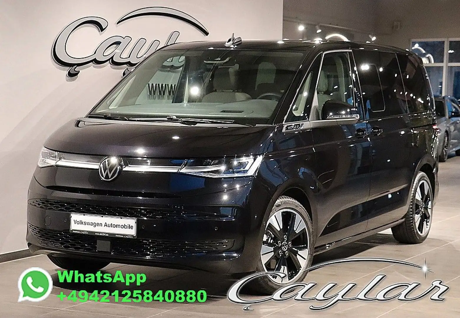 Volkswagen T7 Multivan T7 MULTIVAN TSI 7.SITZE MASSAGE BELÜFT STANDHEIZ Noir - 1