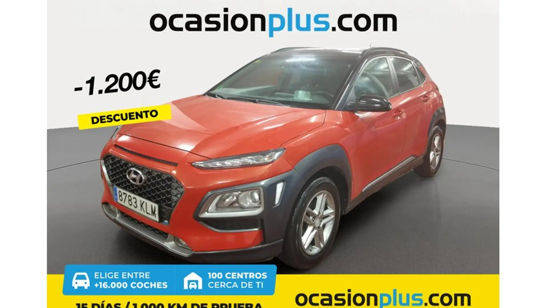 Hyundai KONA 1.0 TGDI Tecno Lime 4x2 Rojo - 1