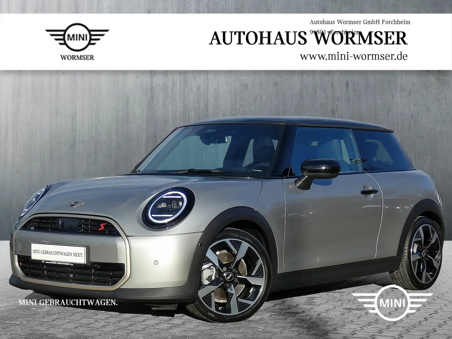 MINI Cooper S Coupe Cooper S Head-Up DAB LED Pano.Dach Komfortzg. Gris - 1