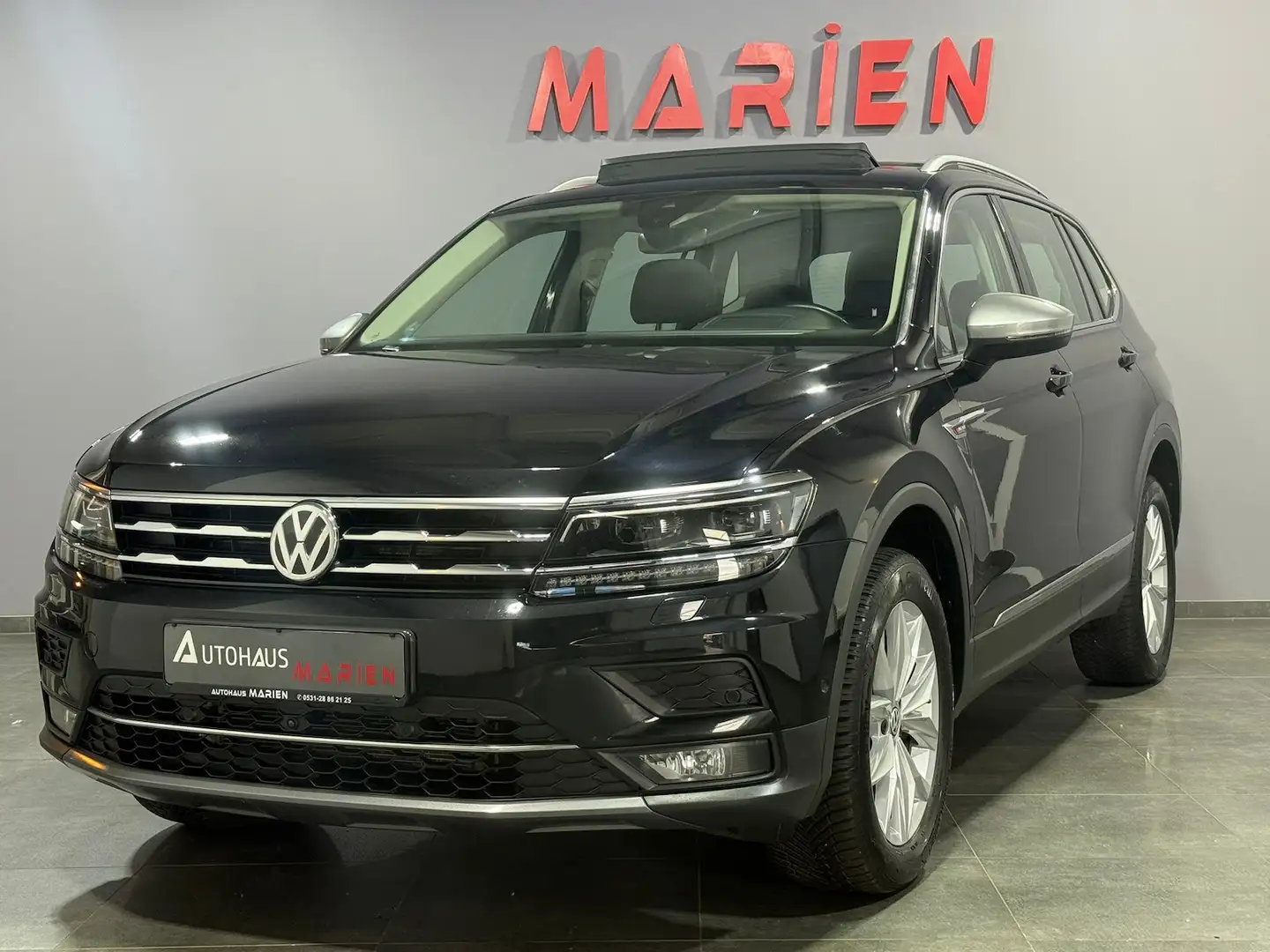 Volkswagen Tiguan Allspace 2.0 TDI DSG Highline 7 SITZER Negro - 1