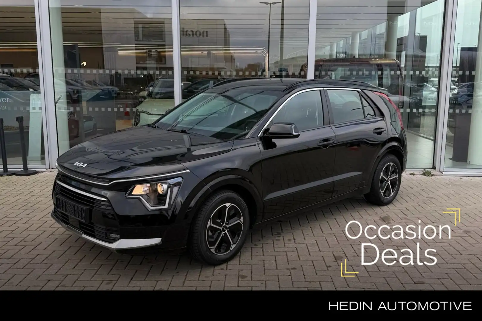 Kia Niro 1.6 GDi Hybrid DynamicLine | Navigatie | Adapt. Cr Schwarz - 1