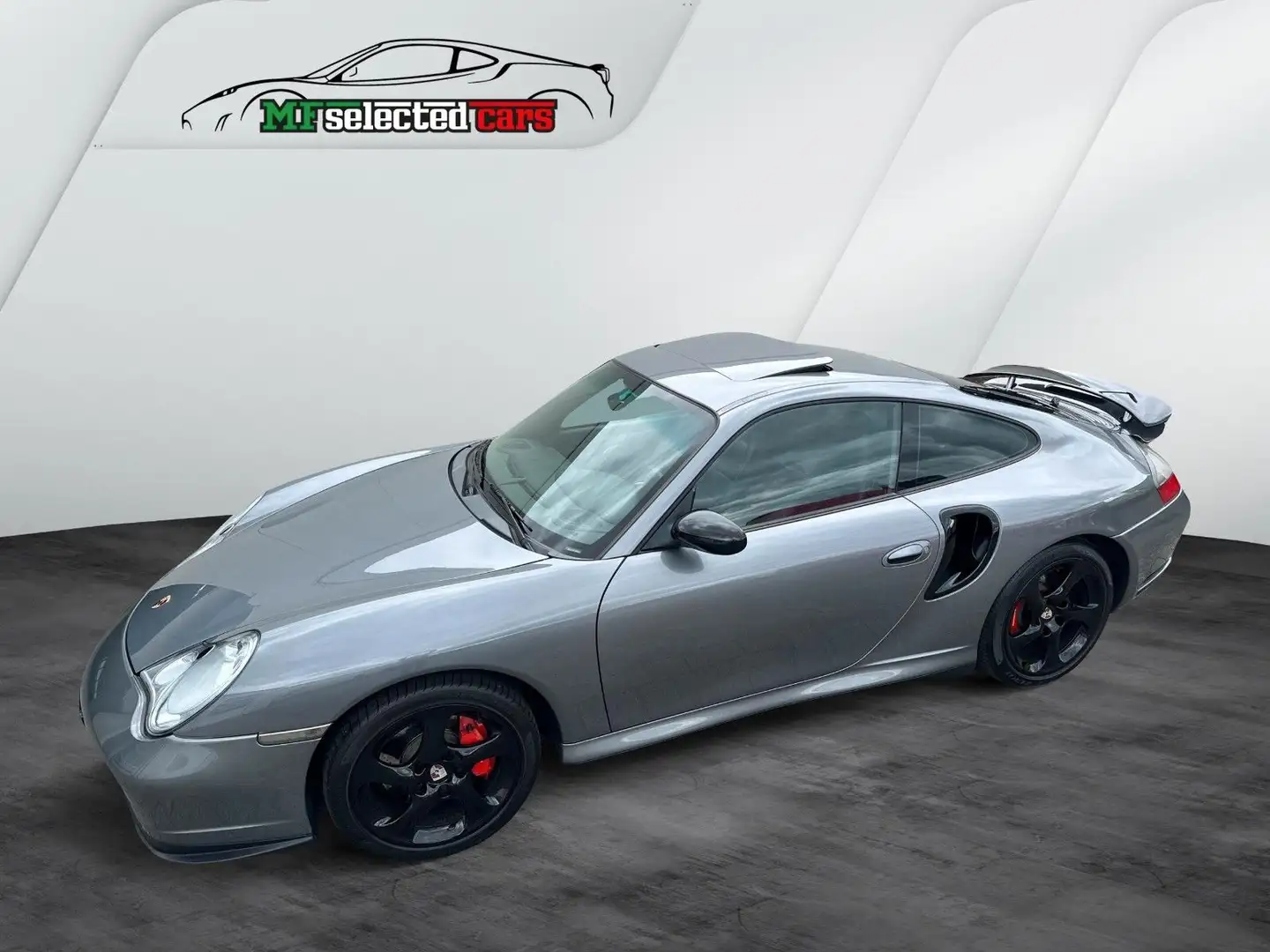 Porsche 996 Turbo 3.6 Tiptr. *Schiebed., MwSt, Leder* Grau - 1