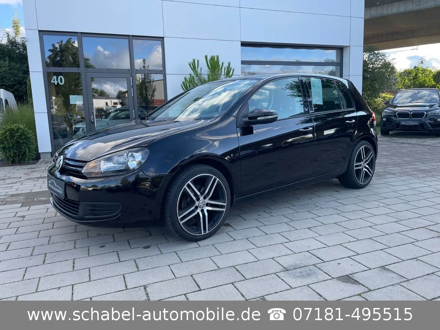 Volkswagen Golf VI Trendline 1.4 Klima PDC Sitzhzg Klimaaut Schwarz - 1