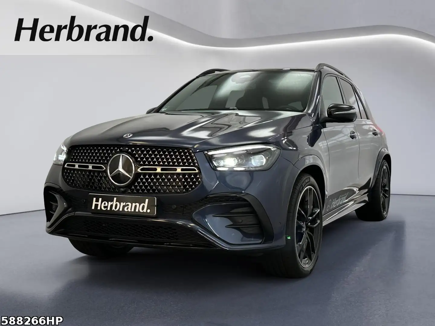 Mercedes-Benz GLE 450 4MATIC +PREMIUM-PLUS+NIGHT+AHK+AMG+PANO+ Modrá - 1