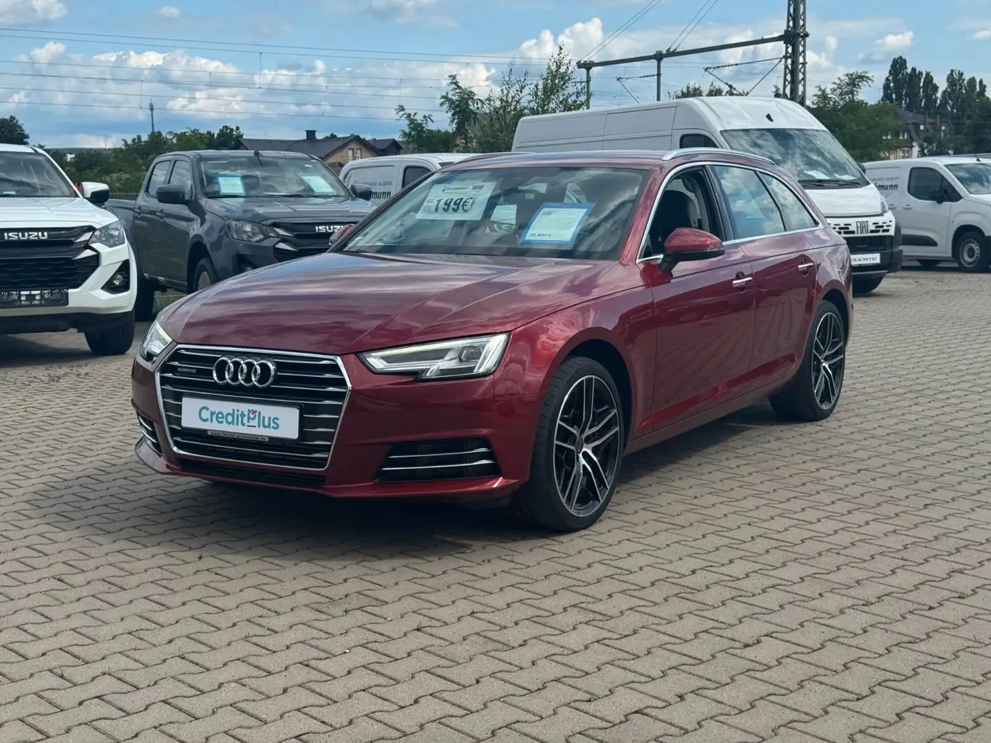 Audi A4 Avant quattro 3.0 TDI Rot - 2