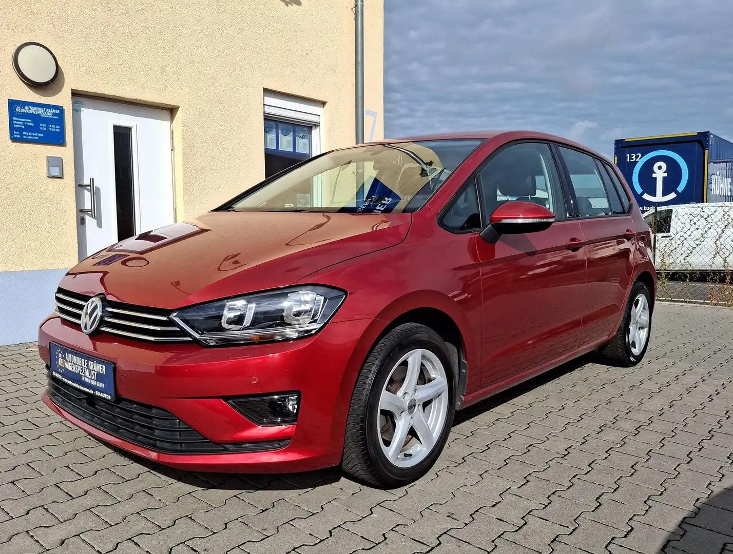 Volkswagen Golf Sportsvan Comfortline Klimaauto PDC Sitzheizung 81 kW (11... Roşu - 1