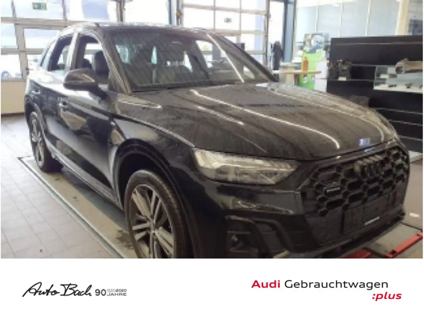 Audi Q5 S line 40TDI qu Stronic Navi LED Panorama ACC Noir - 1
