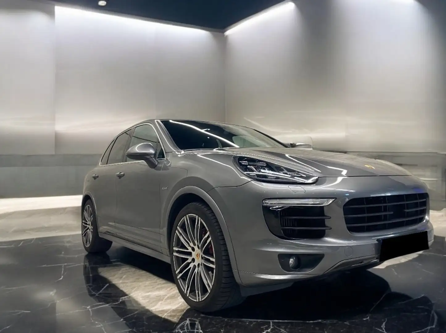 Porsche Cayenne S Diesel Aut. Gris - 2