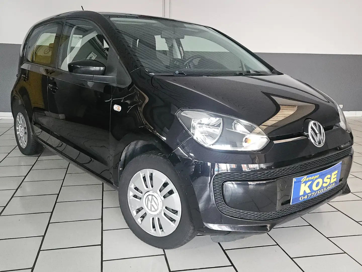 Volkswagen up! Up! 1.0i CLIMATISATION//NAVI//GARANTIE//1ERE MAIN Noir - 1