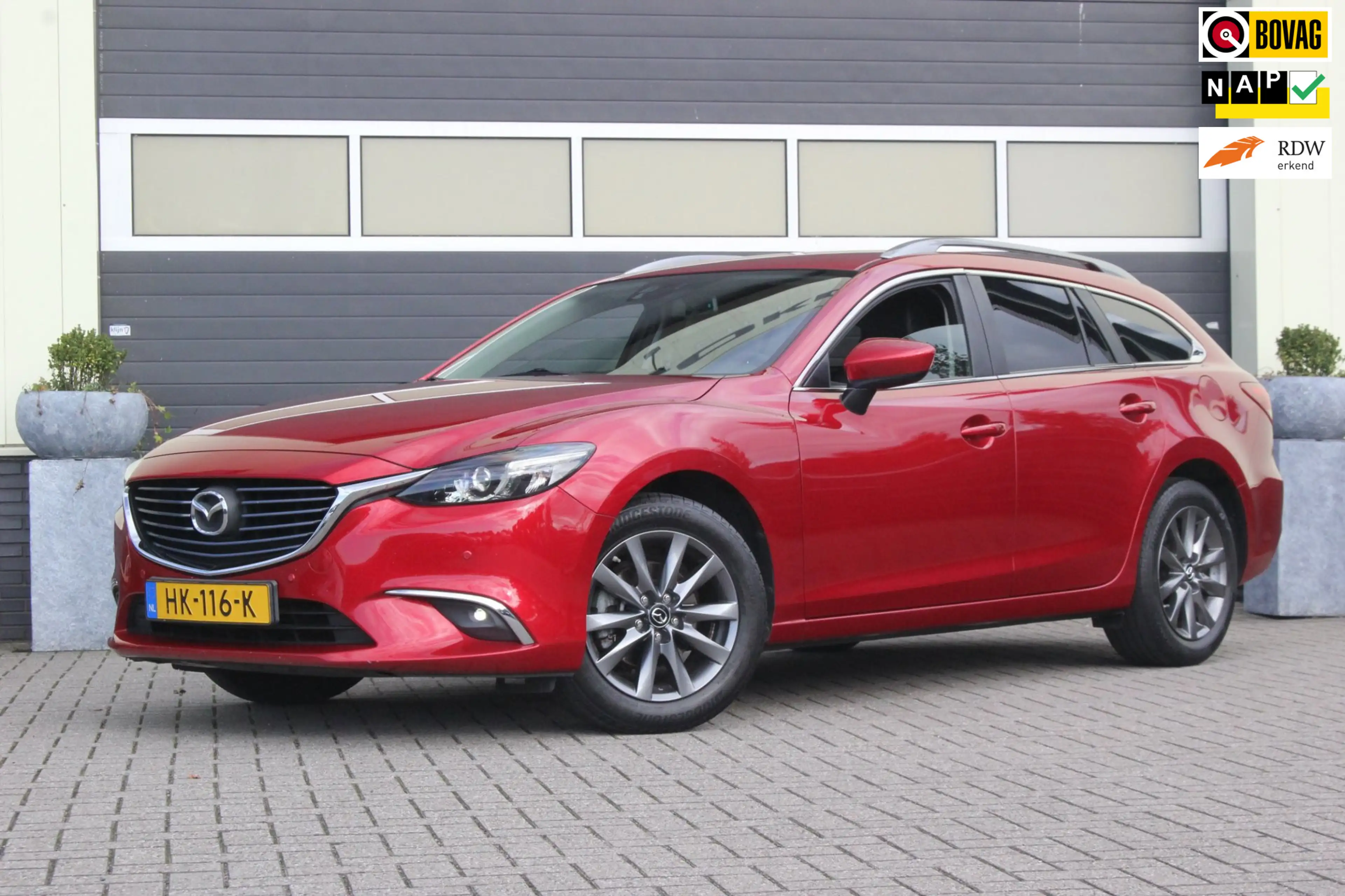 Mazda 6 Sportbreak 2.0 SkyActiv-G 165 Skylease GT | Leer |