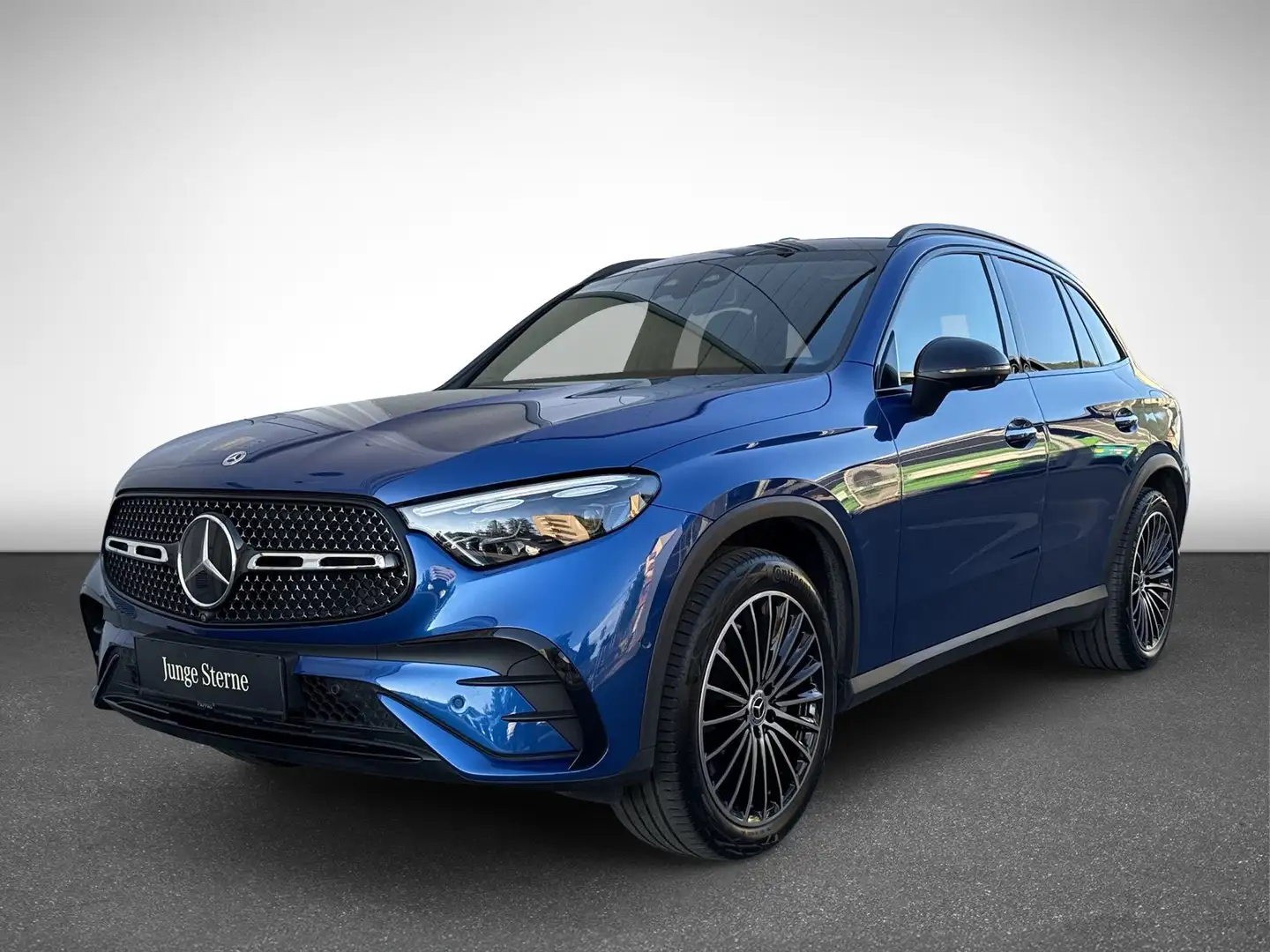 Mercedes-Benz GLC 300 de 4MATIC Totw LED Distr PTS Pano AUT Blau - 2