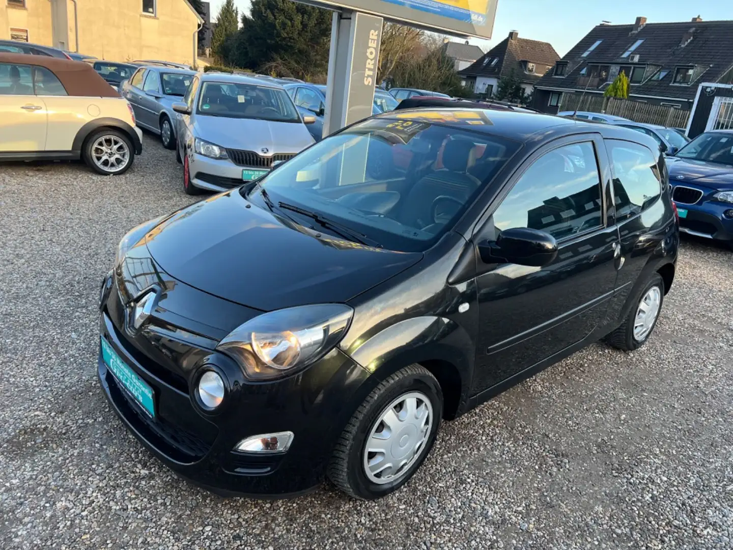 Renault Twingo Paris*TÜV NEU*KLIMA*1 HAND*TOP AUTO* Schwarz - 1