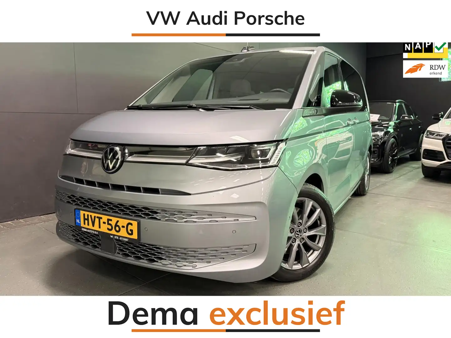 Volkswagen 1.4 eHybrid 6P/PANO/LEDER/H-UP/H-KARDON/STOEL-M/IQ Grijs - 1