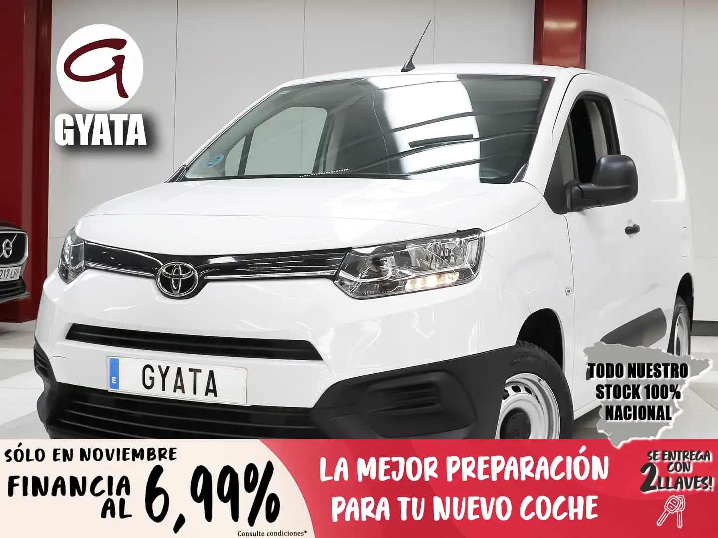 Toyota Proace City Van Larga 50kWH VX Bianco - 1
