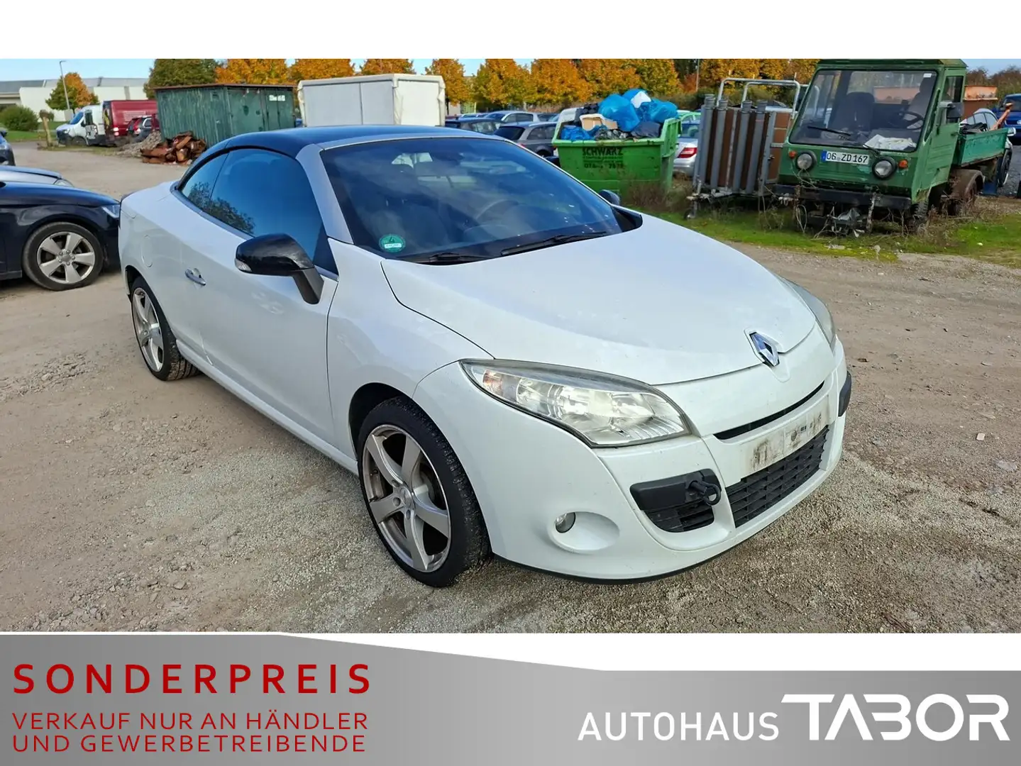Renault Megane CC 2.0 16V 140 CVT Dynamique Klima LM PDC Weiß - 2