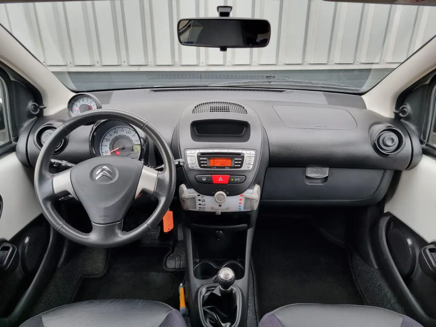 Citroen C1 1.0 5 deurs Exclusive | AIRCO | VAN 2e EIGENAAR | Wit - 2