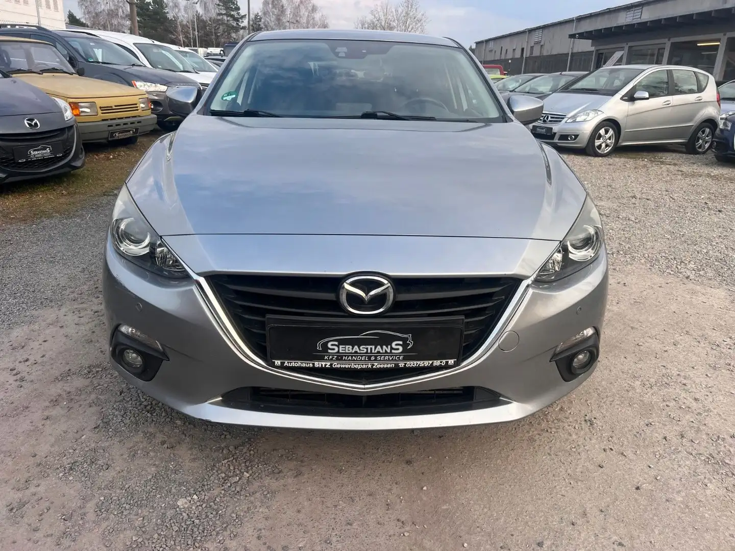 Mazda 3 2.2 SKYACTIV-D 150 Center-Line Gris - 2