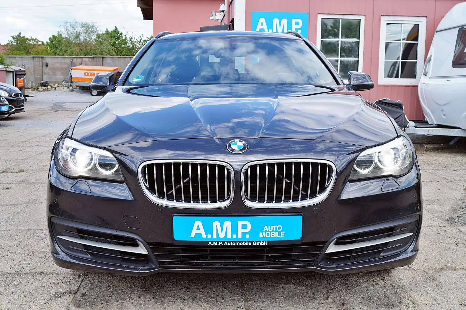 BMW 520 xd Touring, GARANTIE, 1.HAND, Leder, BiXenon Gri - 2