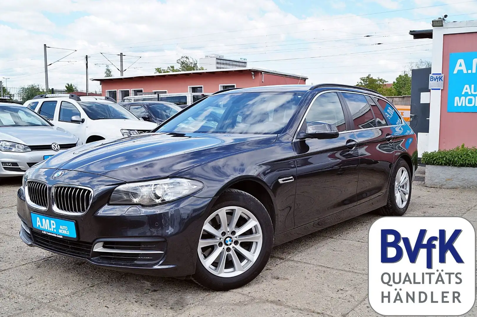 BMW 520 xd Touring, GARANTIE, 1.HAND, Leder, BiXenon Gri - 1