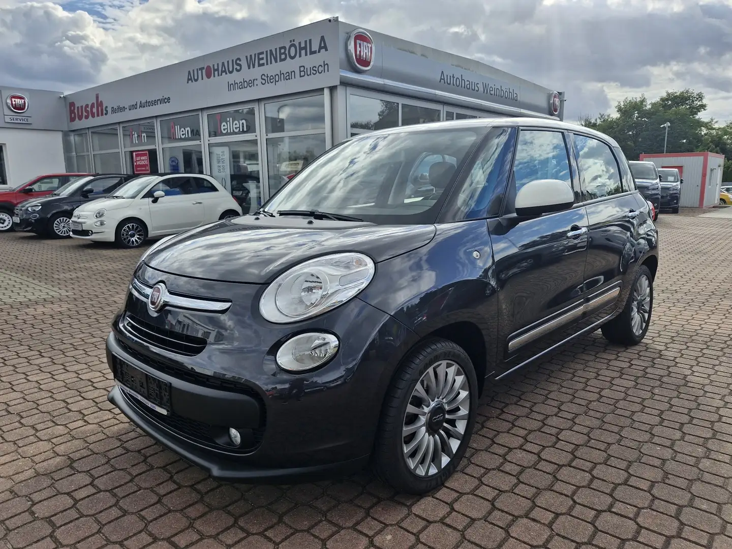 Fiat 500L Lounge- wenig Kilometer, Sitzhzg-Tempomat Grau - 1