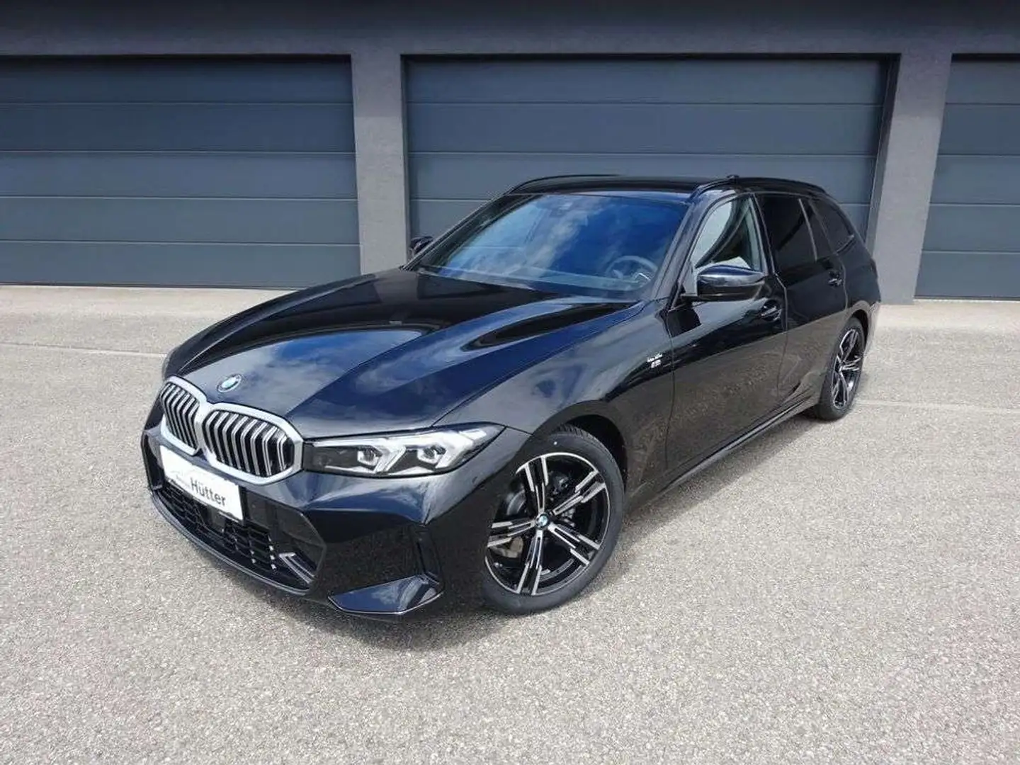 BMW 318 d M Sport, AHK, ACC, RFK, Komfortzugang Schwarz - 1
