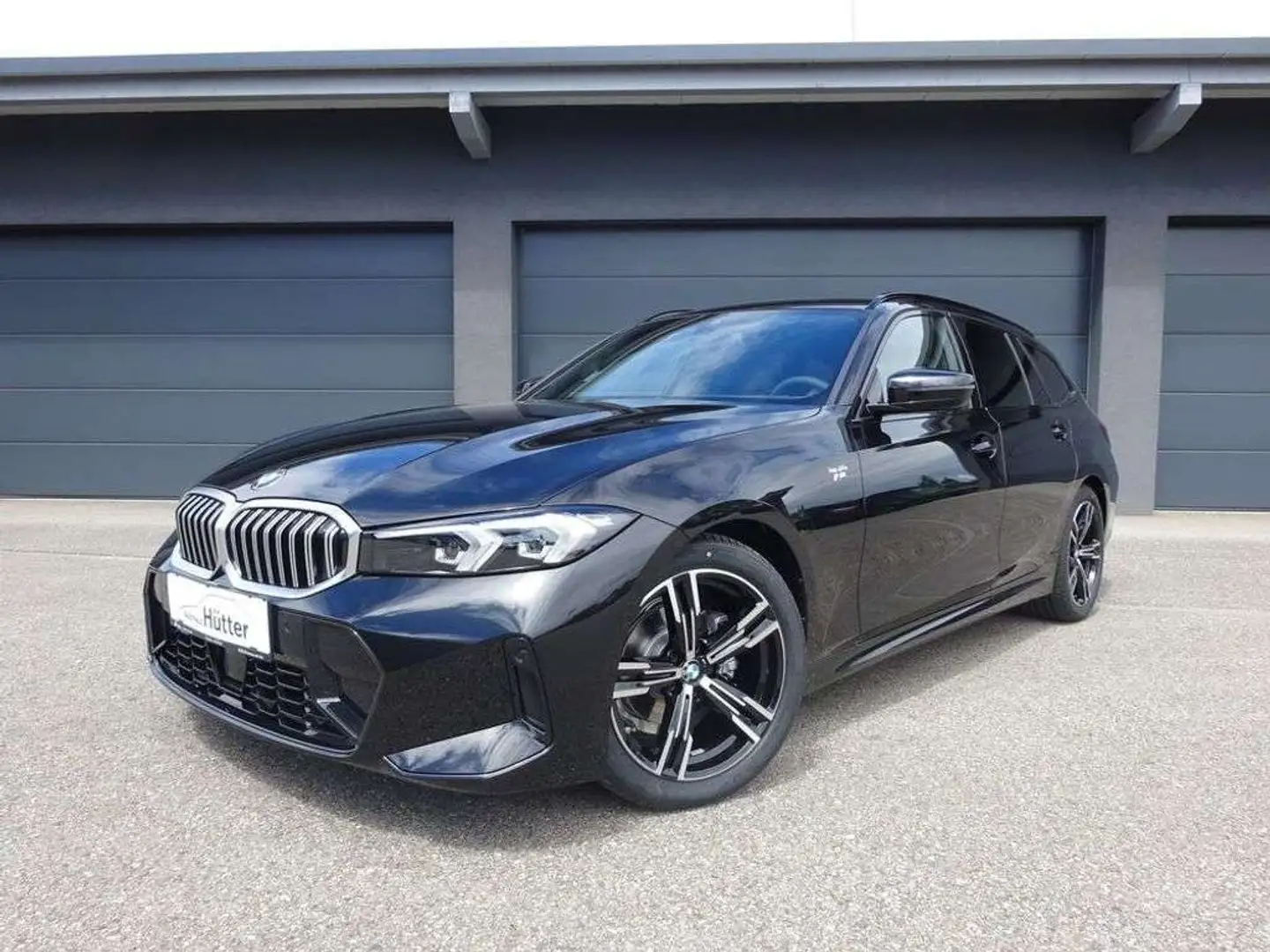 BMW 318 d M Sport, AHK, ACC, RFK, Komfortzugang Schwarz - 2