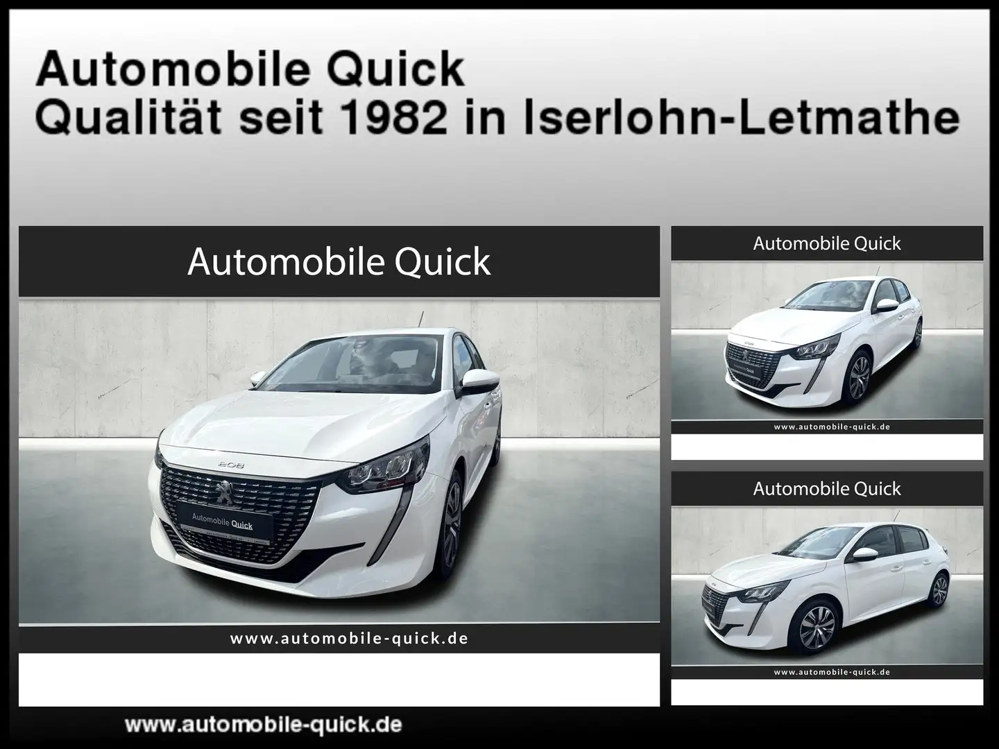 Peugeot 208 1.2 Active Pure Tech * Sitzheizung * 1.Hand * Weiß - 1