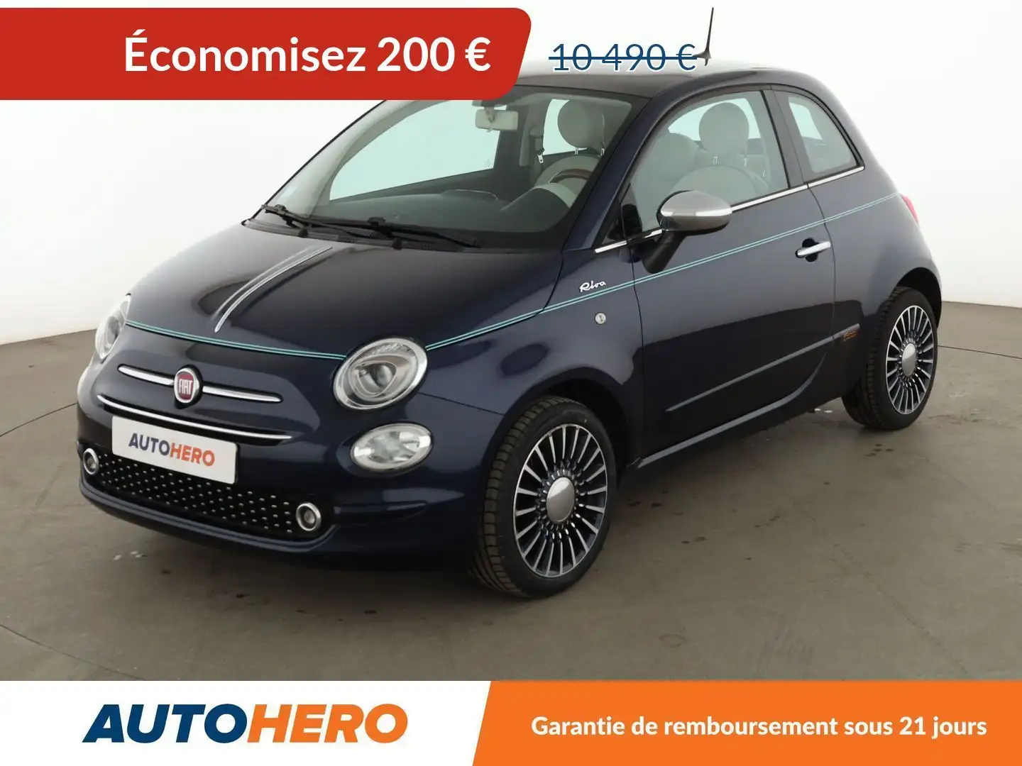 Fiat 500 1.2 Riva Bleu - 1