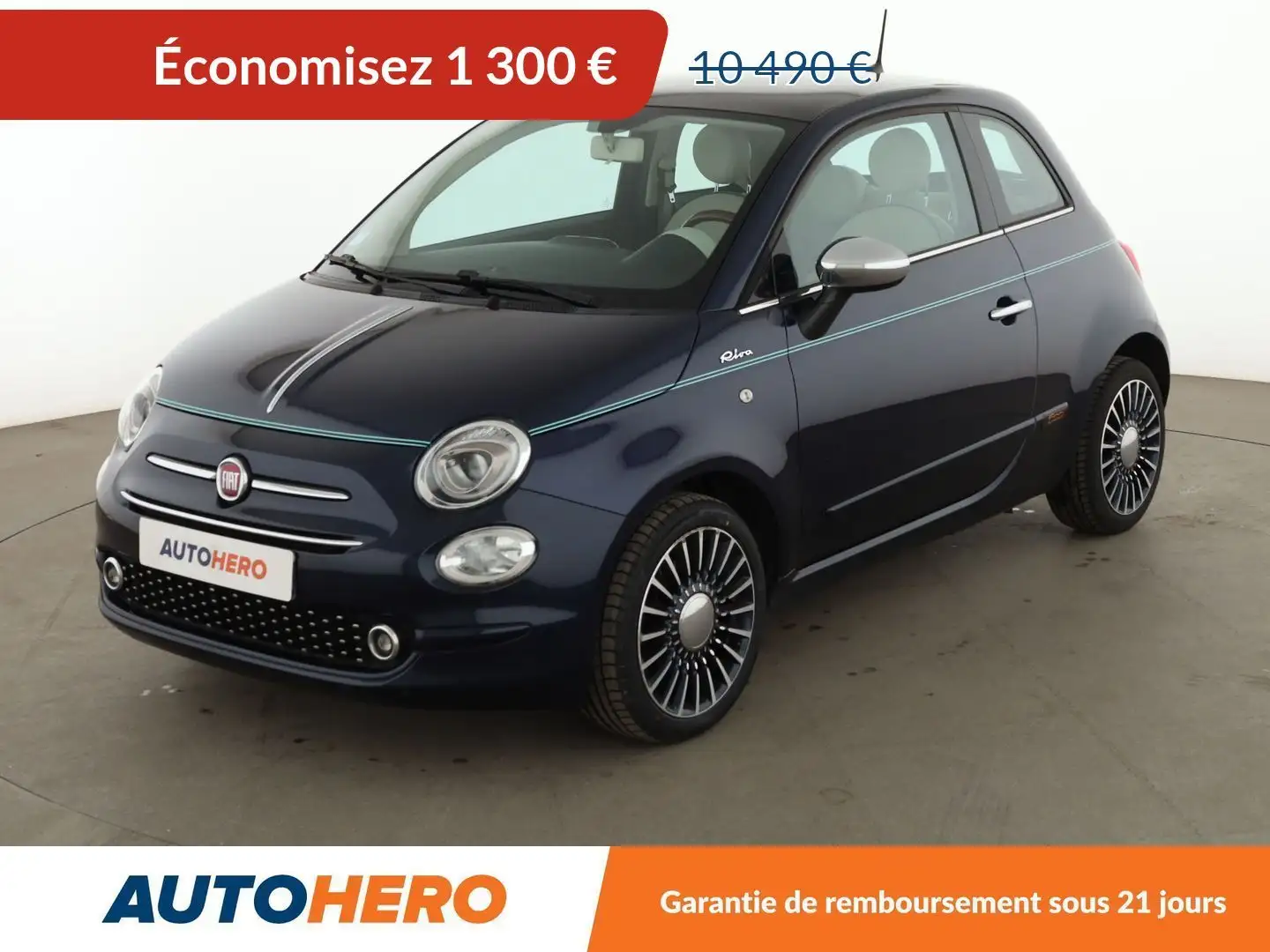 Fiat 500 1.2 Riva Bleu - 1