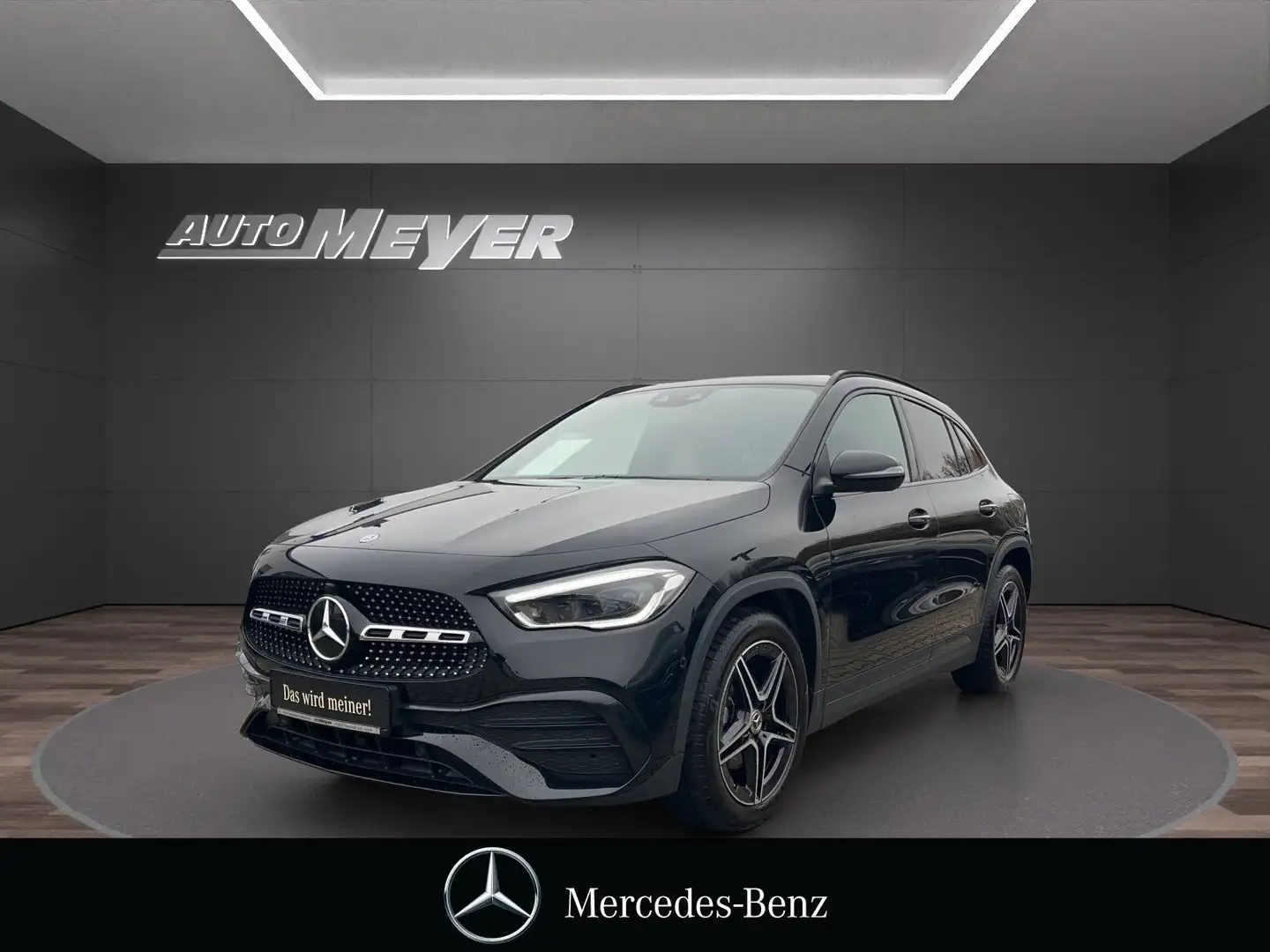 Mercedes-Benz GLA 200 AMG+NIGHT+AHK-VORB.+MBEAM+KAM+AMBI+TOTW Schwarz - 1