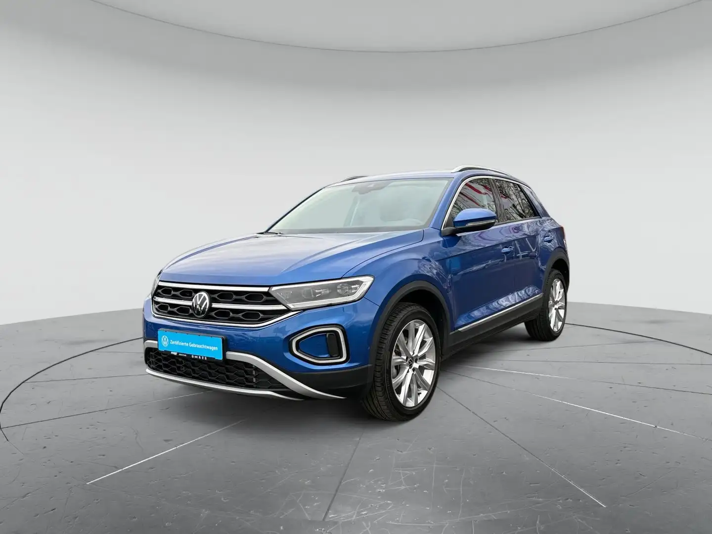 Volkswagen T-Roc Style 1.5 TSI Standheiz. RFK AHK Navi ACC Blau - 2
