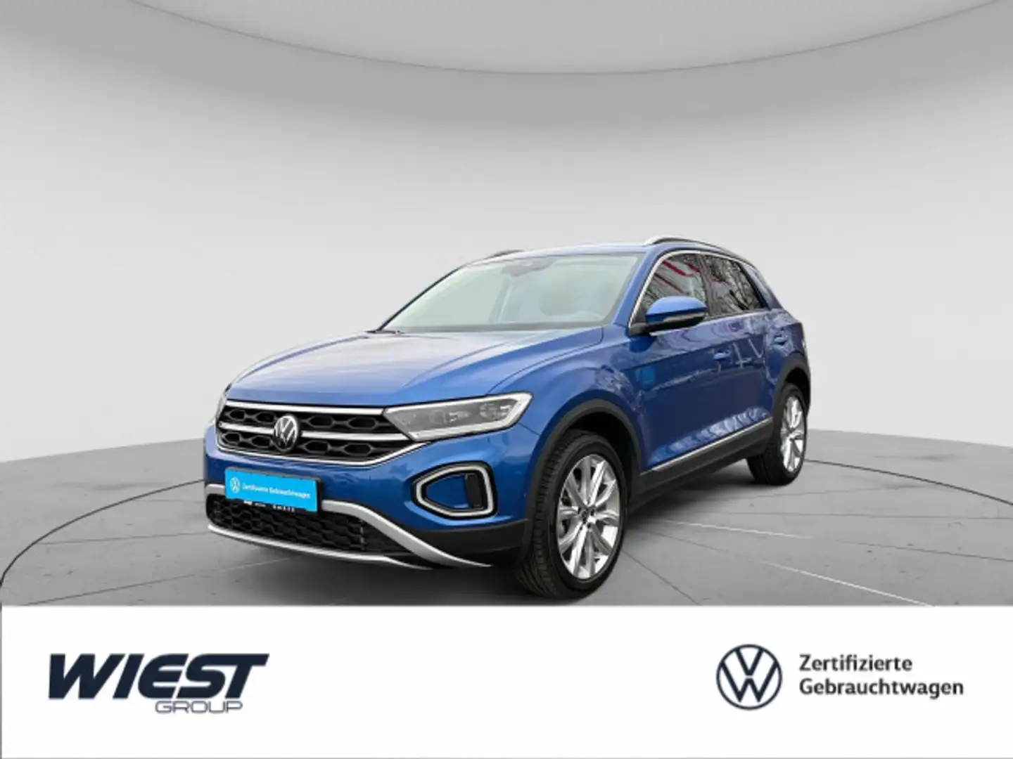 Volkswagen T-Roc Style 1.5 TSI Standheiz. RFK AHK Navi ACC Blau - 1