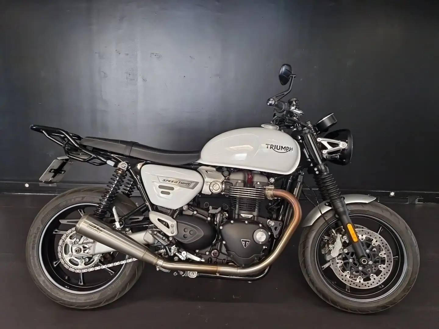 Triumph Speed Twin Blanc - 1