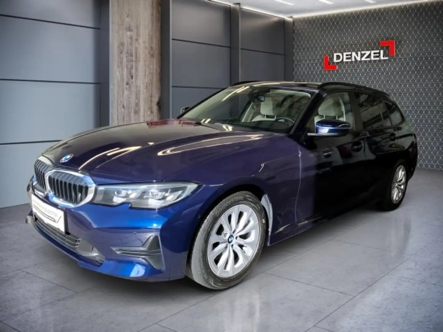 BMW 318 d Touring G21 Bleu - 1