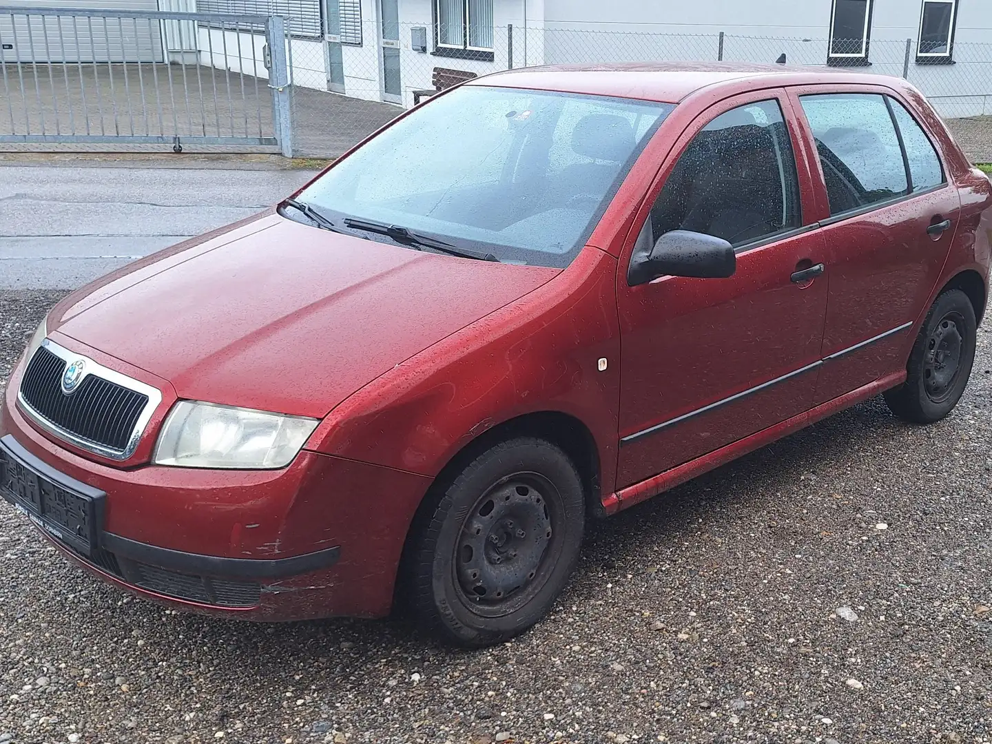 Skoda Fabia 1.2 HTP Sondermodell TEN AT Papiere Klima efh ABS Rot - 1