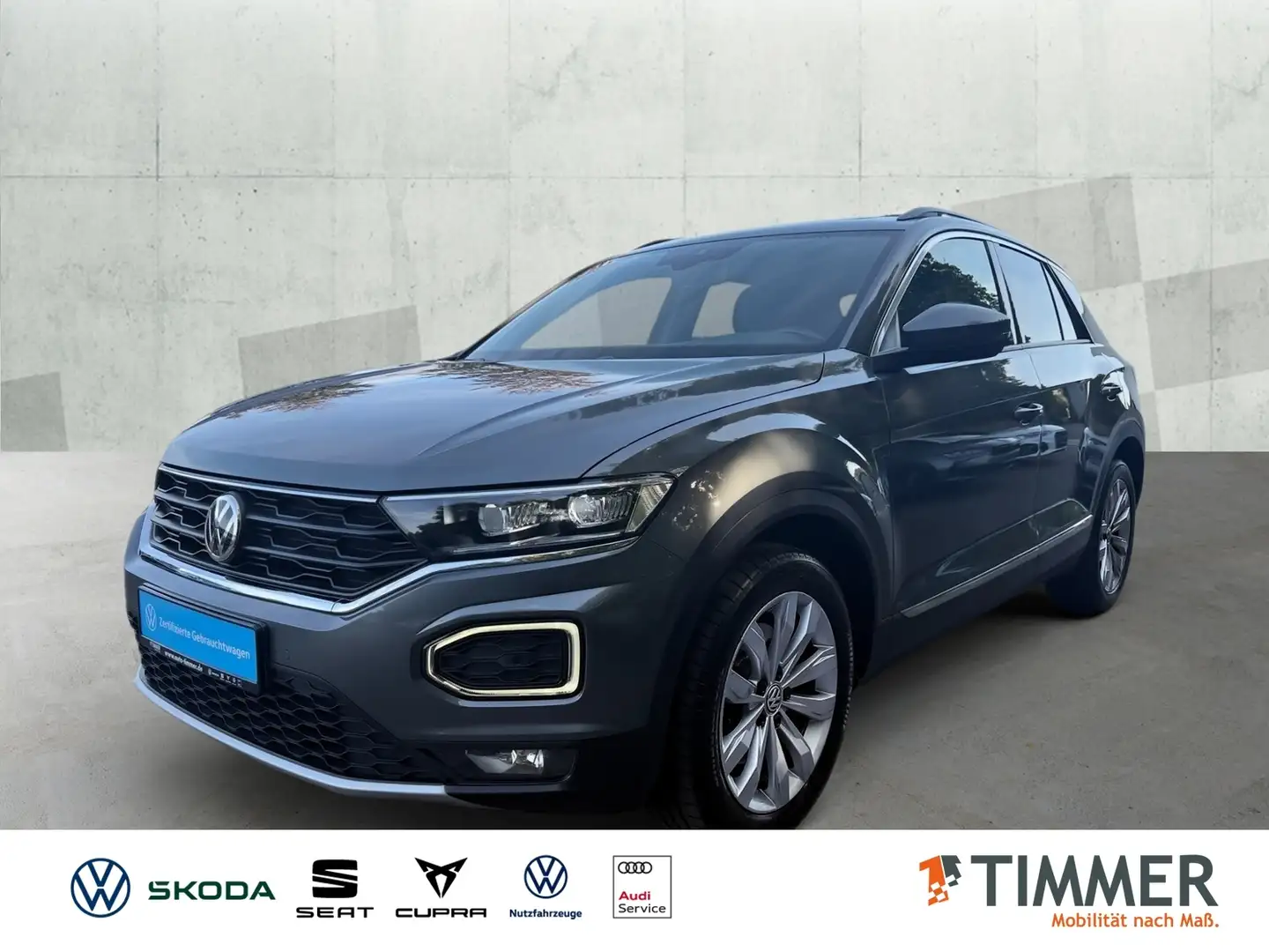 Volkswagen T-Roc 1.5 TSI DSG SPORT*NAVI*PANORAMA*LED* Grigio - 1