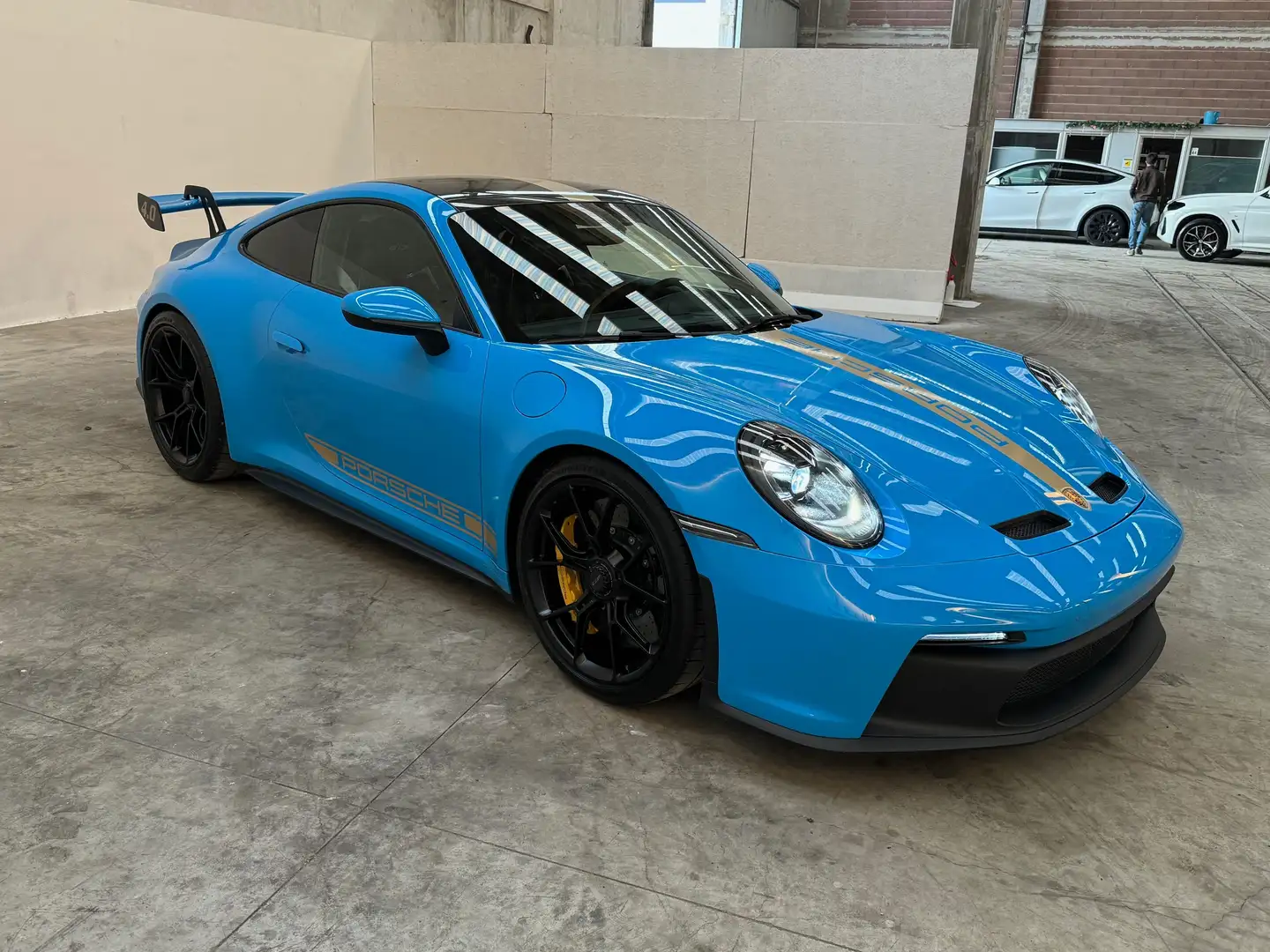 Porsche 992 GT3 Clubsport *CARBOCERAMICA*SEDILI RACING*LIFT* Kék - 2