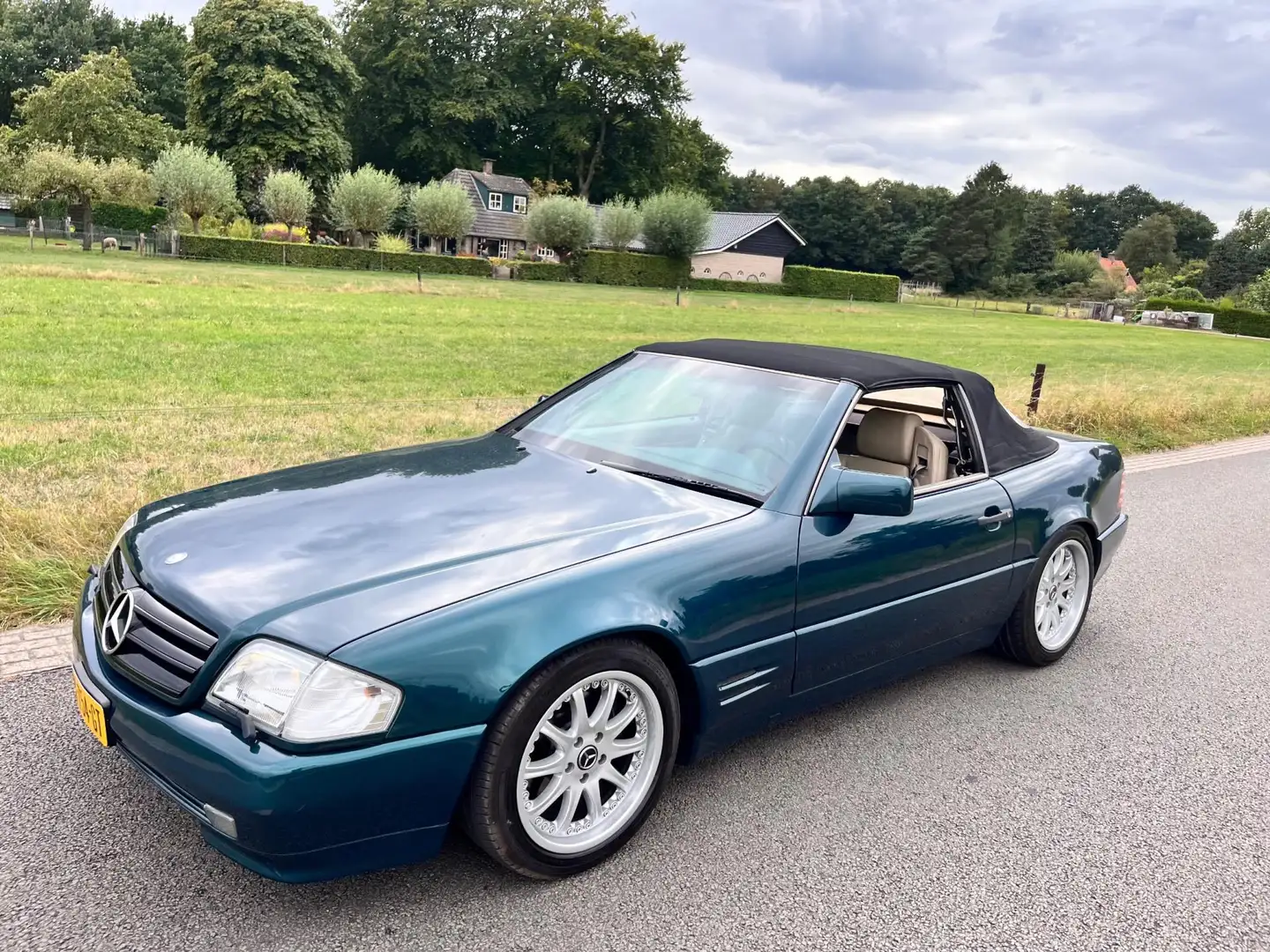 Mercedes-Benz SL 320 Cabrio Groen - 1