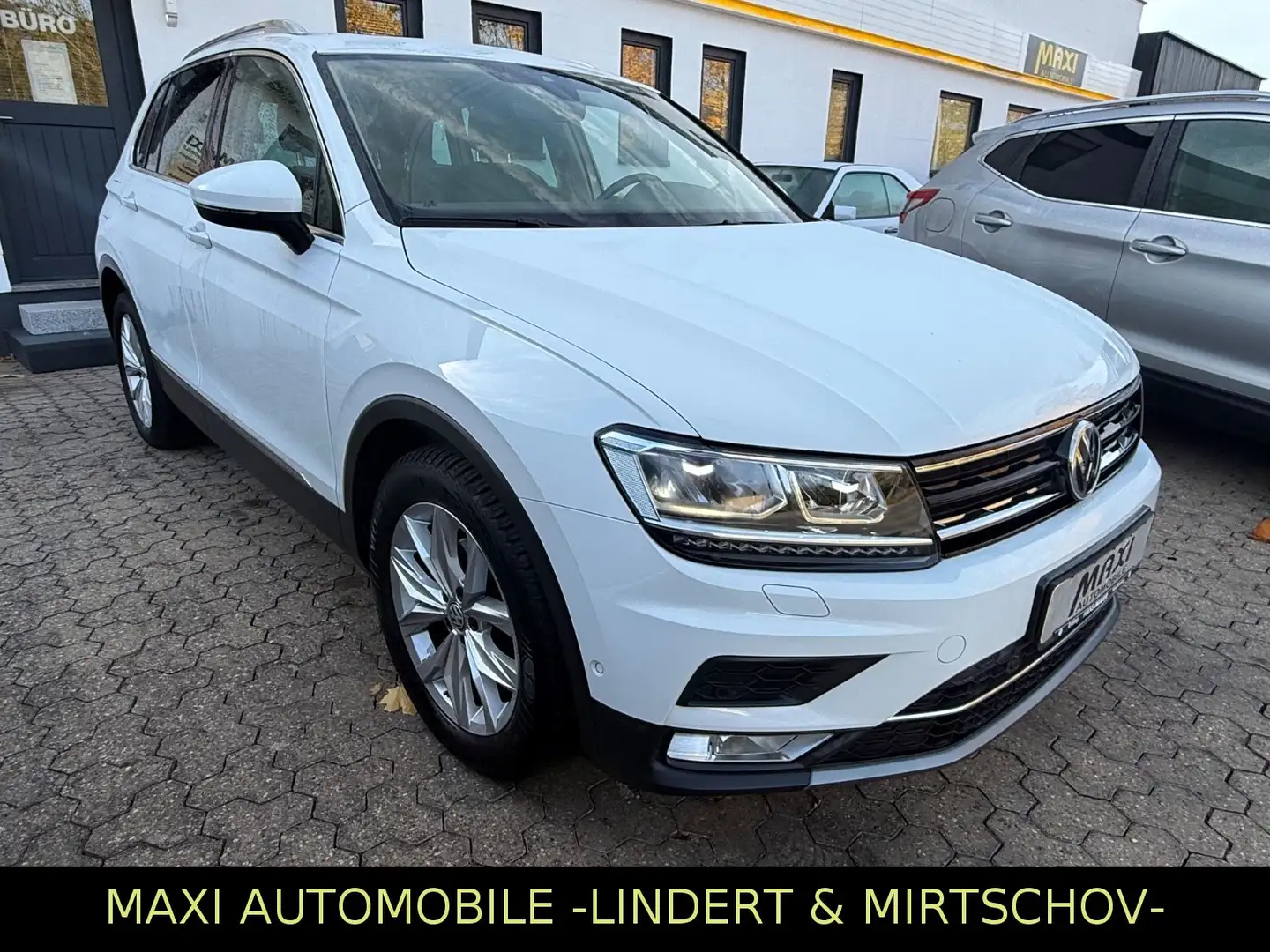 Volkswagen Tiguan 2.0 Highline-1.HAND-NAVI-LED-PANO-KAM-ACC Weiß - 1
