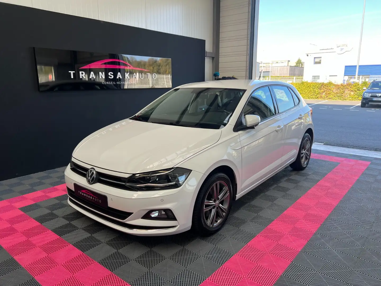 Volkswagen Polo Carat Blanc - 1