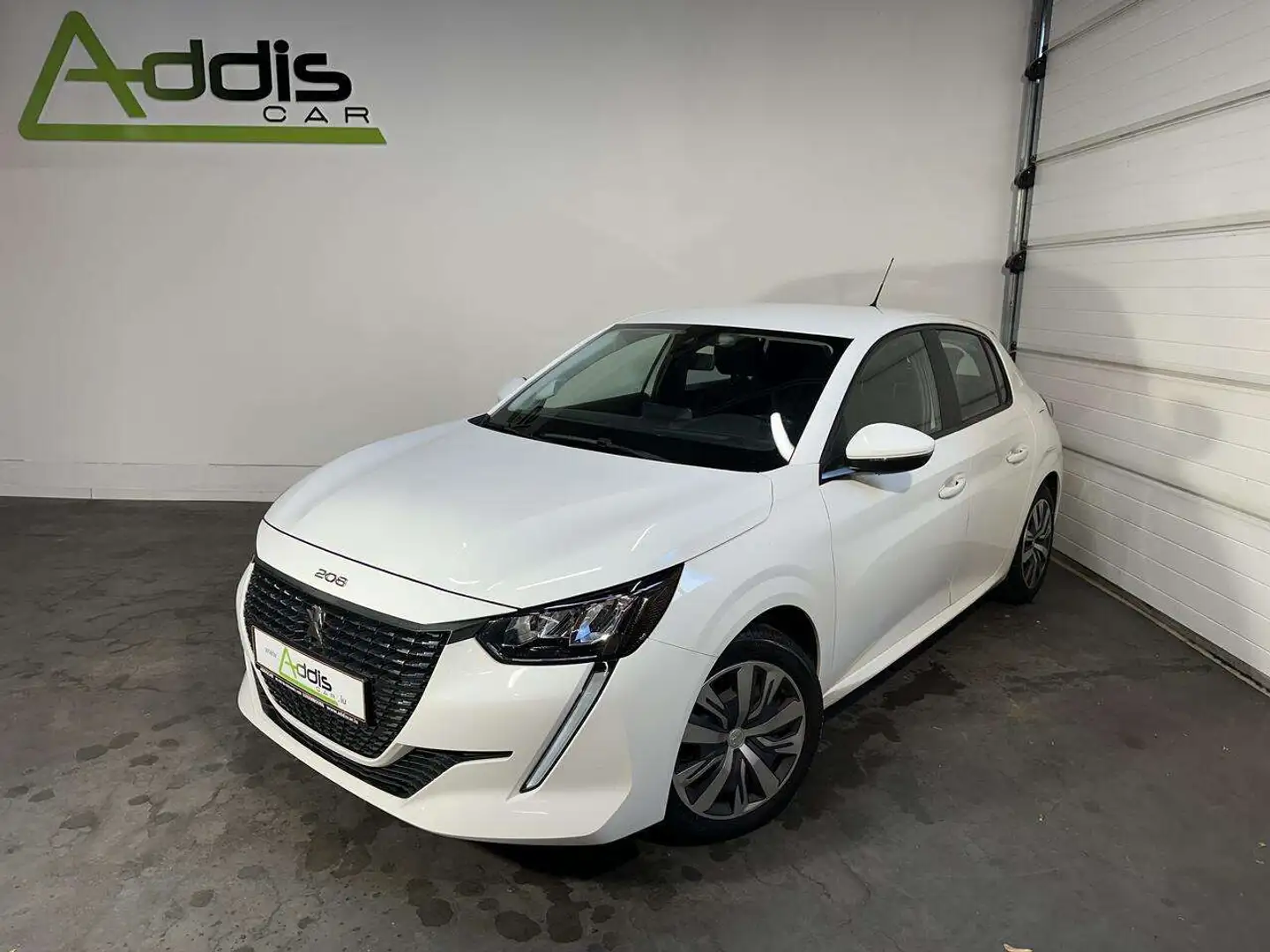 Peugeot 208 1.2 ESSENCE 75 ACTIVE GPS Blanc - 1