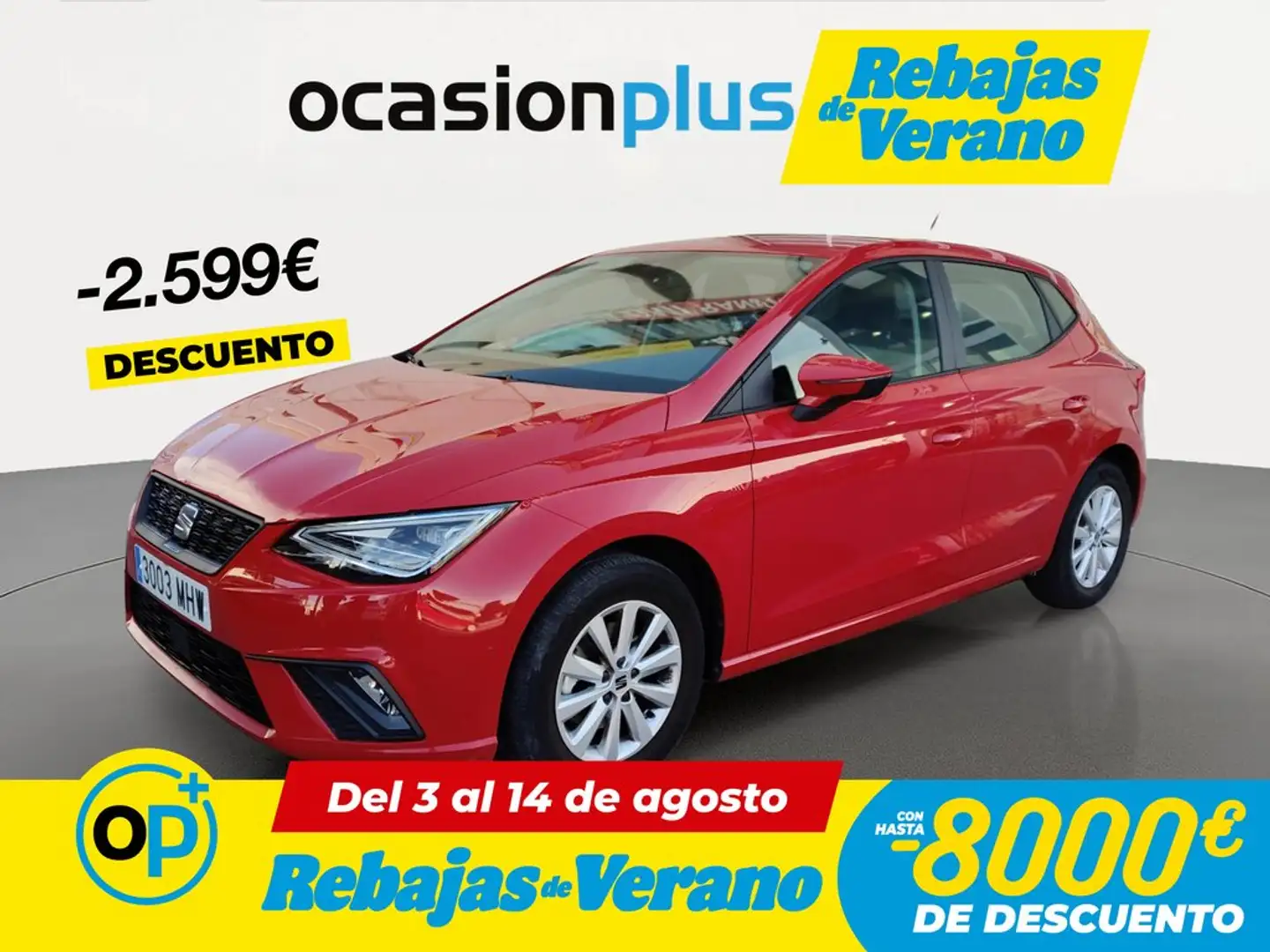 SEAT Ibiza 1.0 TSI S&S Style XM 110 Rojo - 1