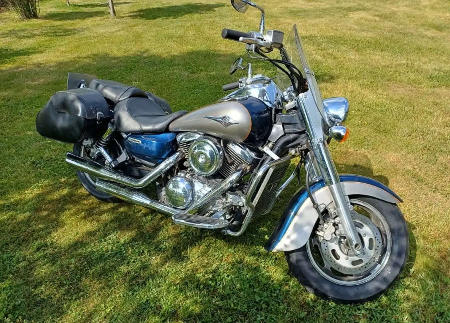 Kawasaki VN 1600 Bleu - 1