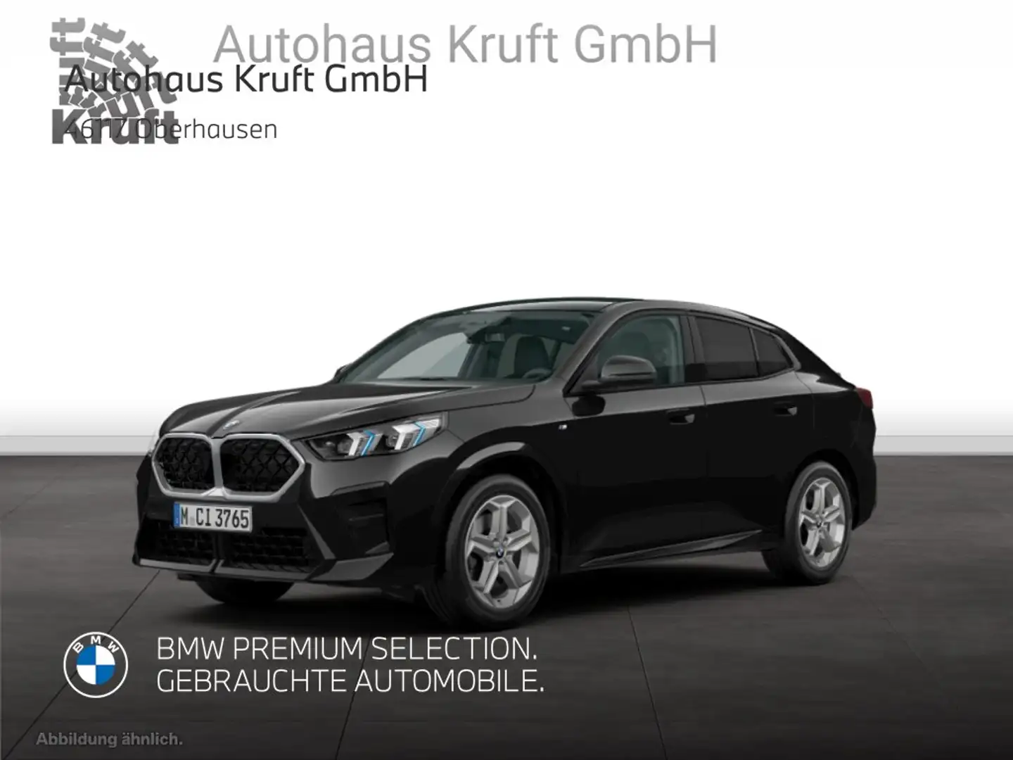 BMW X2 sDrive20i M SPORT+PANO+HUD+ACC+KAMERA+AHK Schwarz - 2